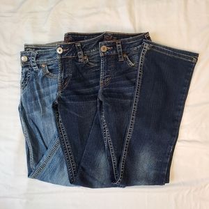 Silver Jeans Bundle of 3 - Sizes 24 & 26